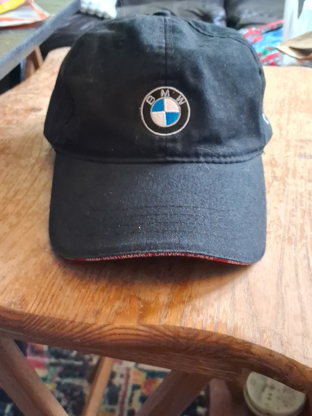 BMW Driving School Baseball Cap with Blue-and-White Roundel